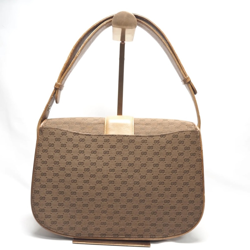 100% authentic vintage Vintage GUCCI Micro GG Supreme Shoulder Hand Bag - Picture 10 of 15